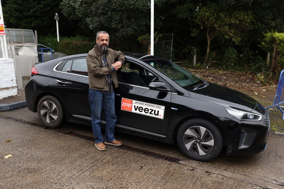 Local taxi driver Aamir Abbasi, 60, feels under pressure, knowing his livelihood is at stake