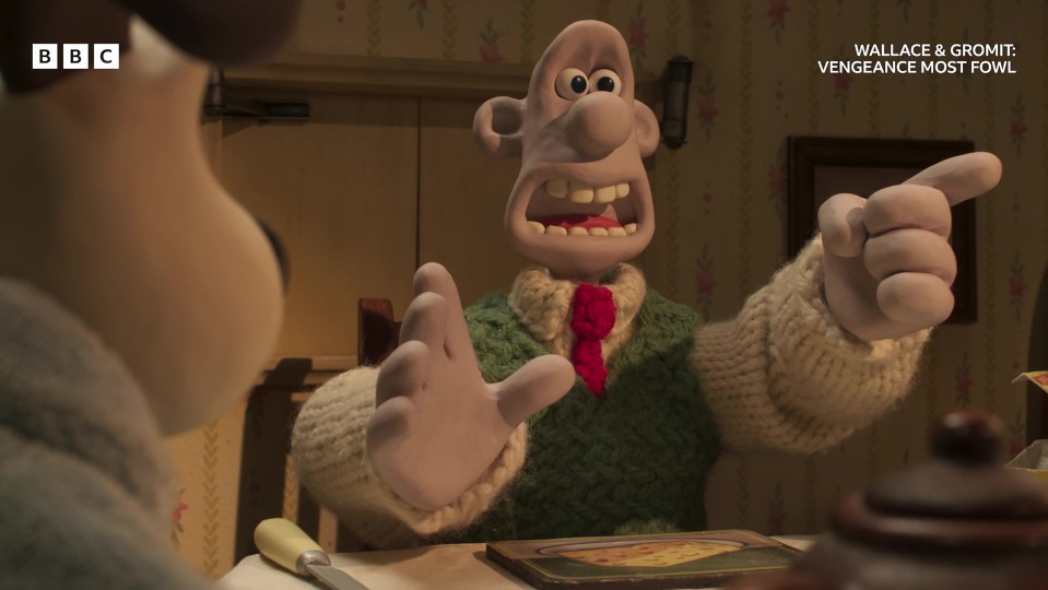 wallace and gromit vengeance most fowl is being advertised on bbc