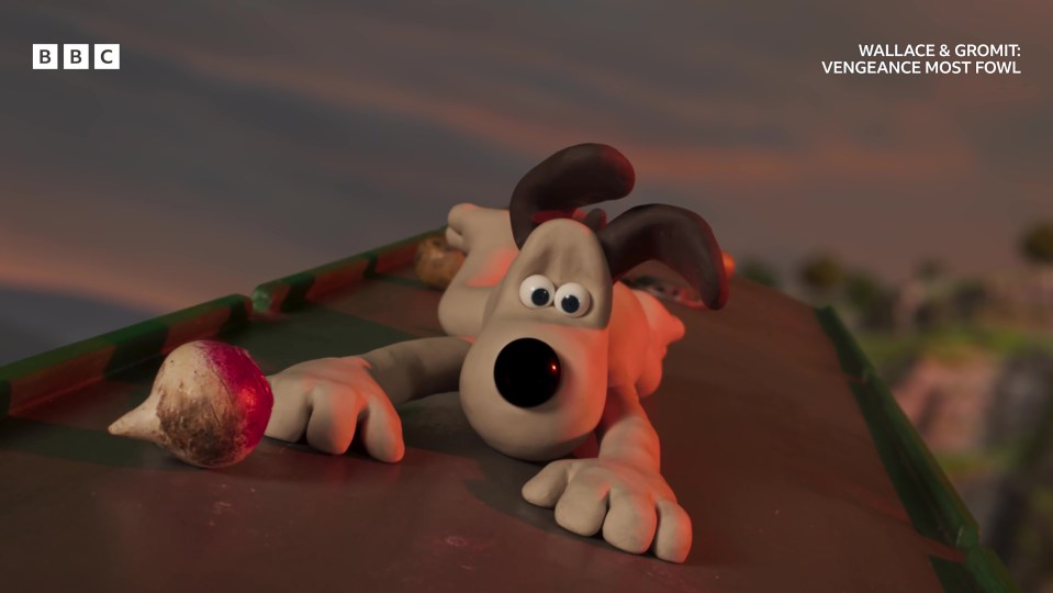 wallace and gromit vengeance most fowl is being advertised on bbc