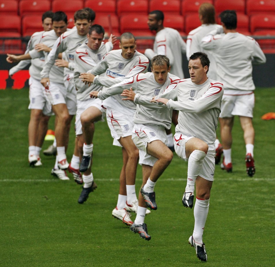 England last faced Greece in 2006