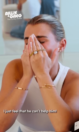 Billie Faiers breaks down in tears over her stepdad Dave in The Family Diaries