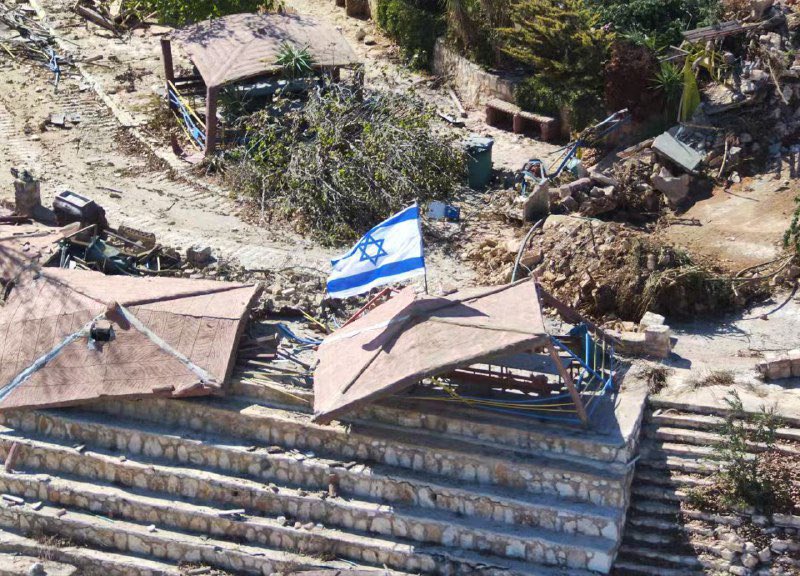 The Israeli military reportedly destroyed the warped theme park after it launched its ongoing invasion of Lebanon