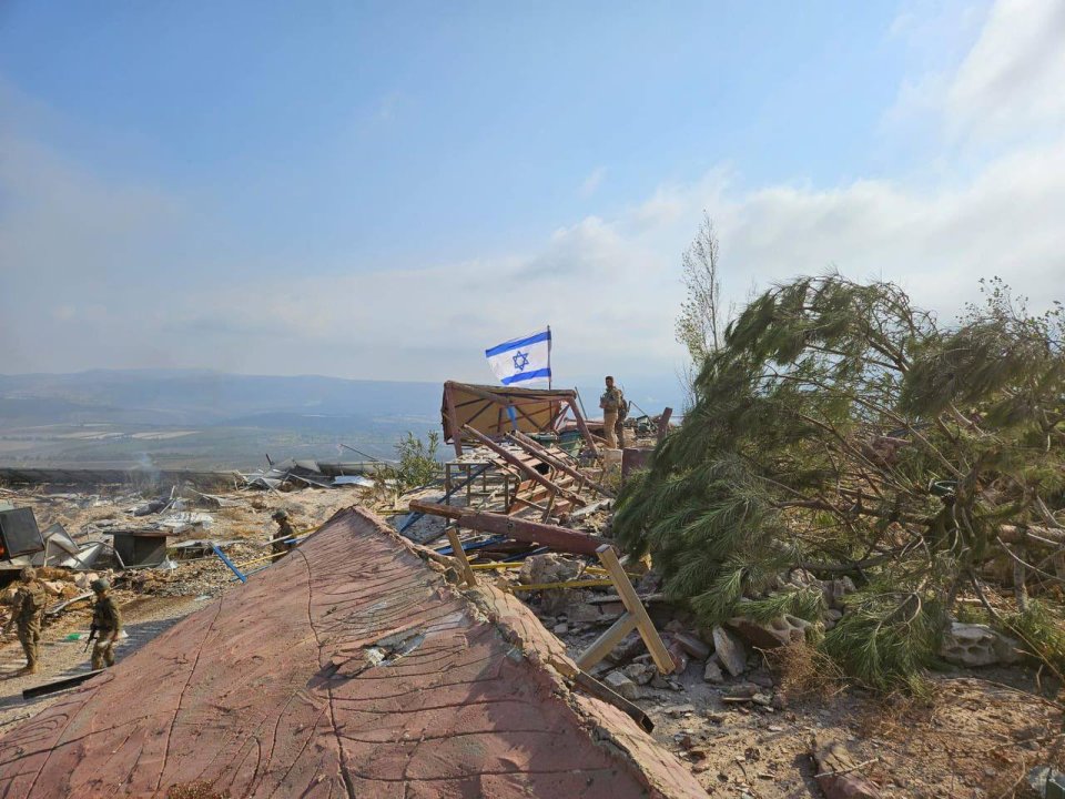 The £3.2million theme park was built on the remains of a former Israeli settlement near the Lebanese village of Mleeta