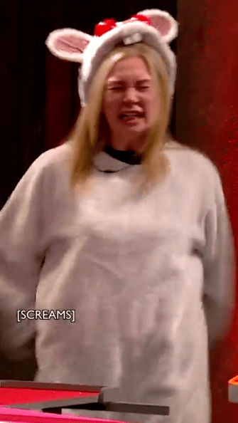 The housemates is seen screaming and swearing