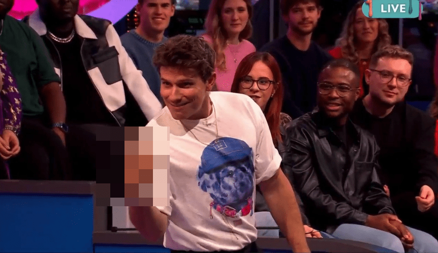 Big Brother host Will Best swore at a guest on live TV last night