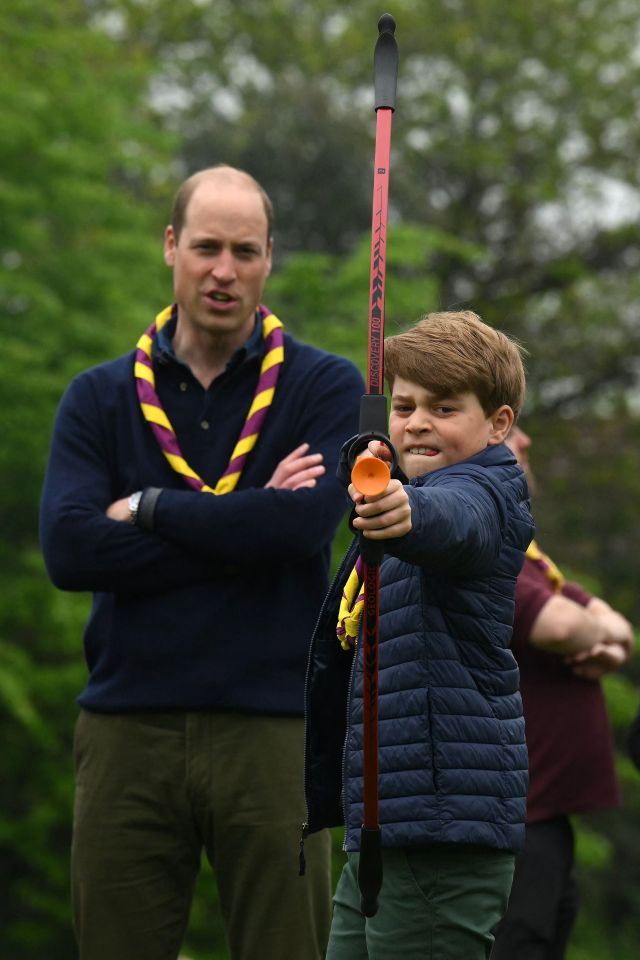 Not only does Prince George love archery, but there's a sport Princess Charlotte can't get enough of