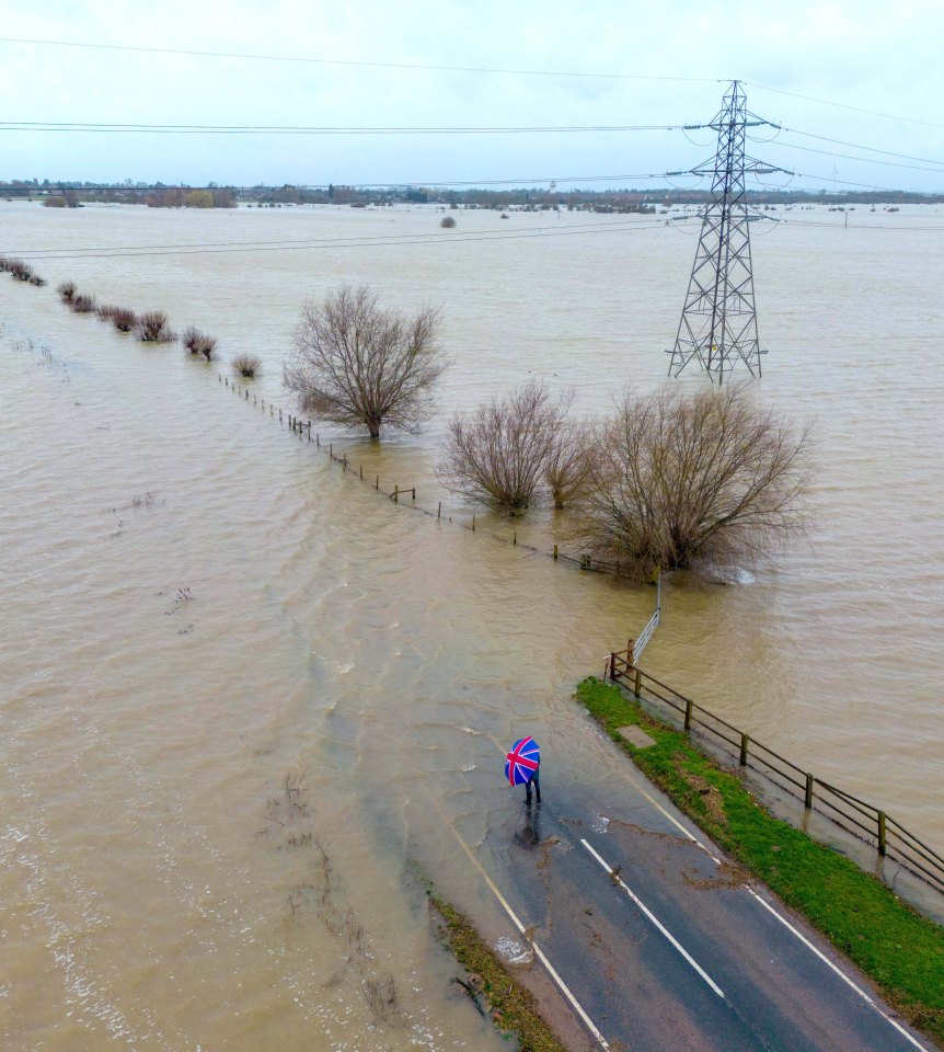 A handful of roads have be closed as a result