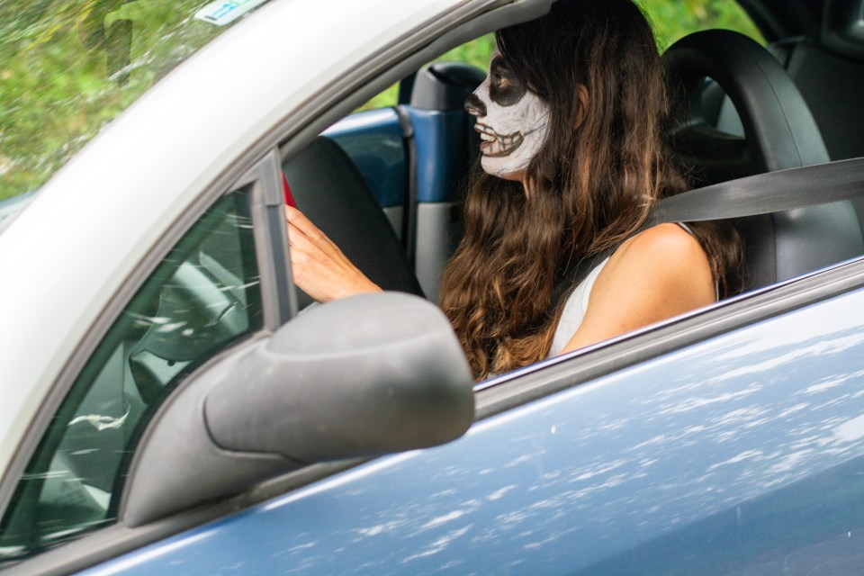 Experts have also warned against Halloween costumes or decorations that might cause a distraction to other motorists