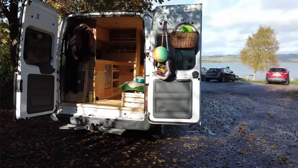 The small family share their van life experience on Instagram under nomadic_mother