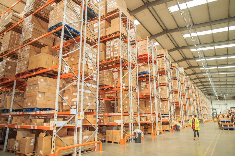 Chinese company Super Smart Service processes Shein’s UK orders from a warehouse in Cannock, Staffordshire