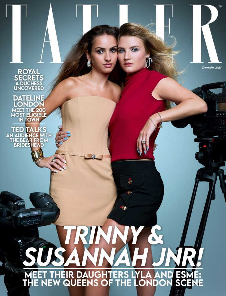 They are of course the daughters of Trinny and Susannah