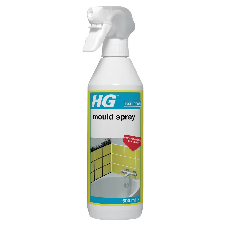 According to cleaning enthusiasts, the HG Mould Spray is "amazing"