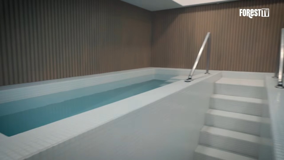 The recovery pools look super sleek