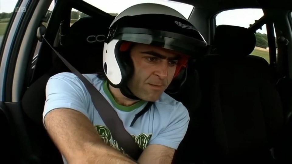 O'Sullivan also took part in an episode of Top Gear