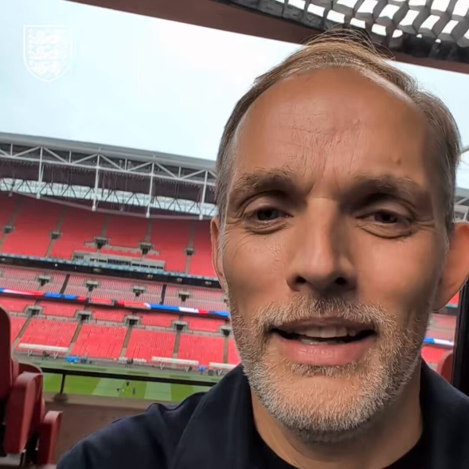 Tuchel gave a message to the fans from Wembley ahead of his press conference