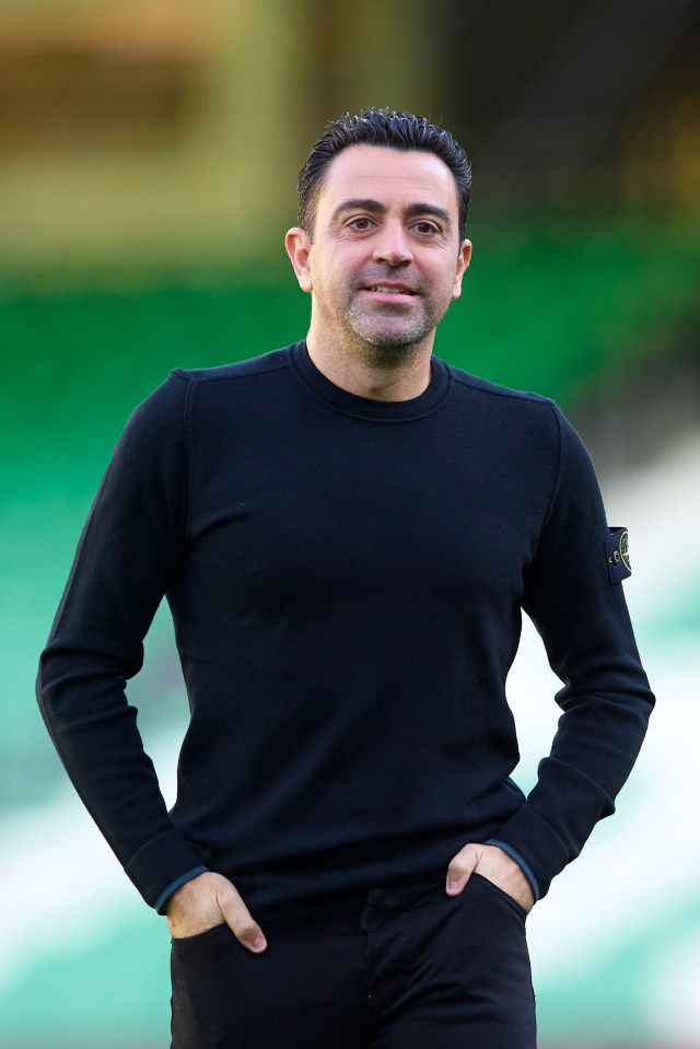 Xavi has reportedly been tipped as a target by Man Utd chiefs