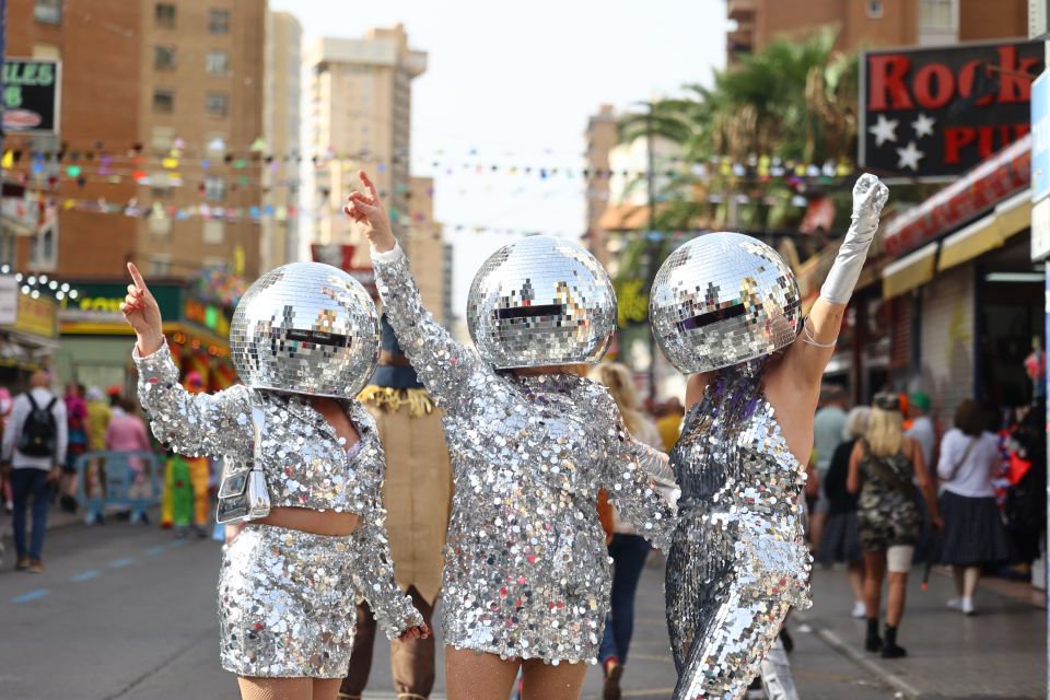 Benidorm's beloved Fancy Dress Party raised money for the victims of the catastrophic flood that devastated parts of Spain