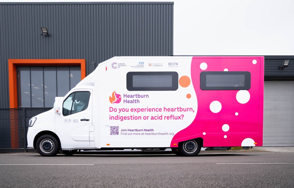 As part of the trial, patients will visit mobile vans for the 10-minute test