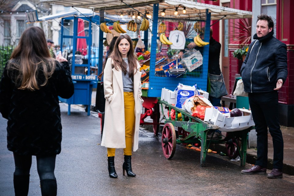 Louisa is close with Lacey and James Bye, who plays Ruby's on-off lover Martin Fowler