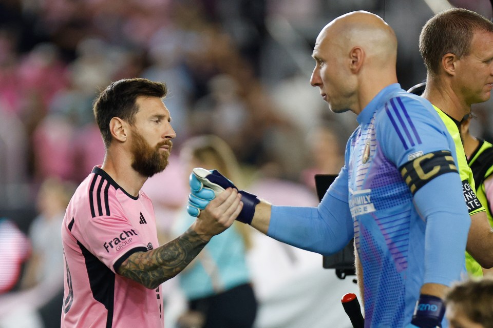 Guzan was pleased to get the better of Lionel Messi despite the Argentine scoring