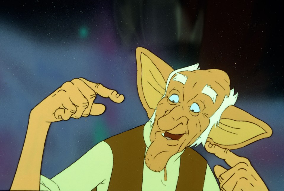 Sir David voiced a Roald Dahl favourite in 1989's The BFG