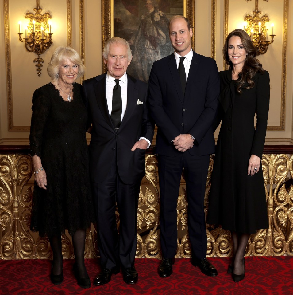 Wills and Kate are expected to appear at the Cenotaph for Remembrance Sunday with the King