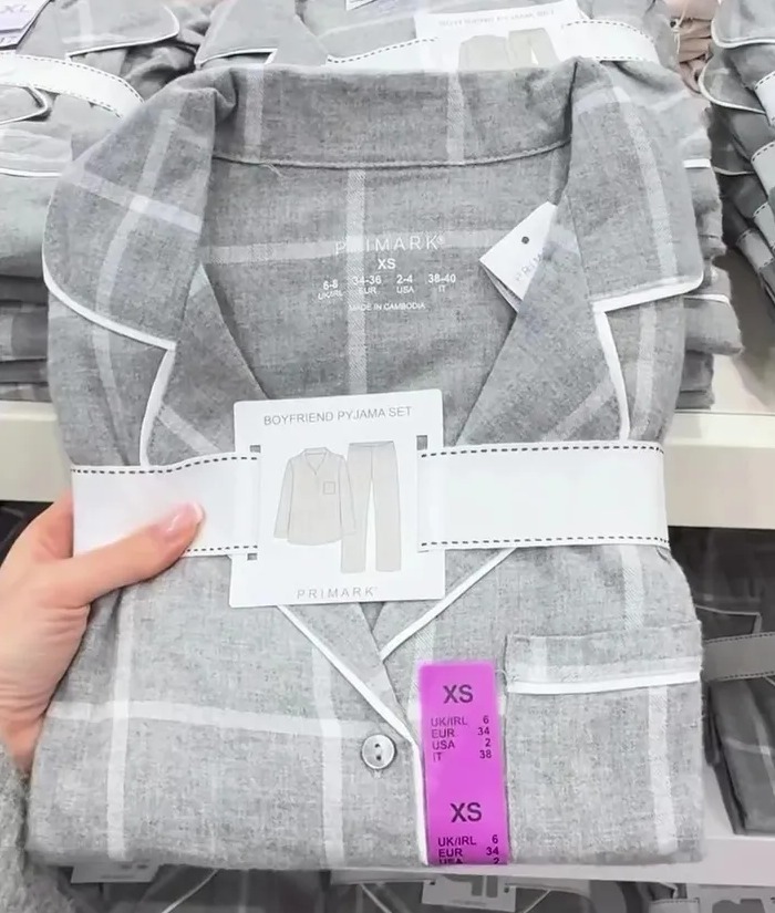 This grey set looks snug for the winter months