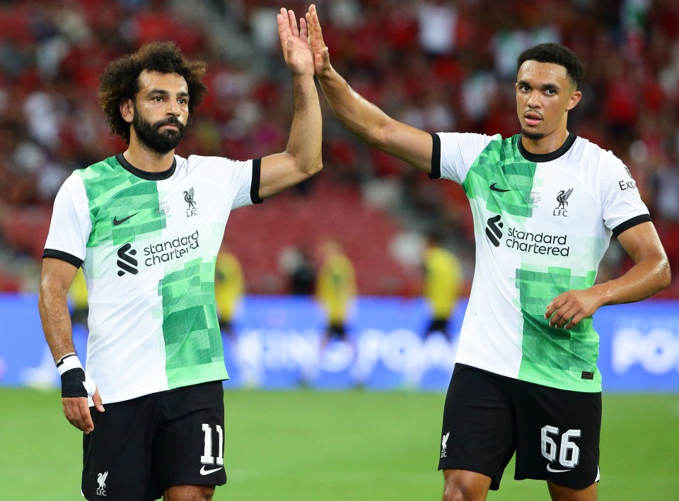 Mo Salah and Trent Alexander-Arnold could both be set to leave in the summer