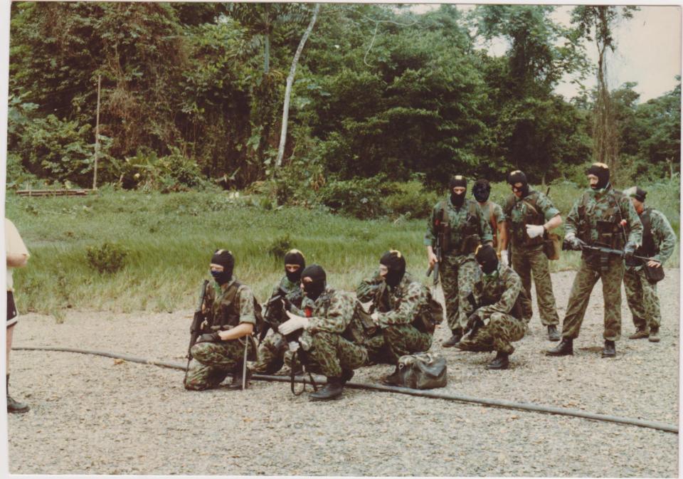 Dave trained a Dirty Dozen of ex-Special Forces men to assassinate Pablo Escobar