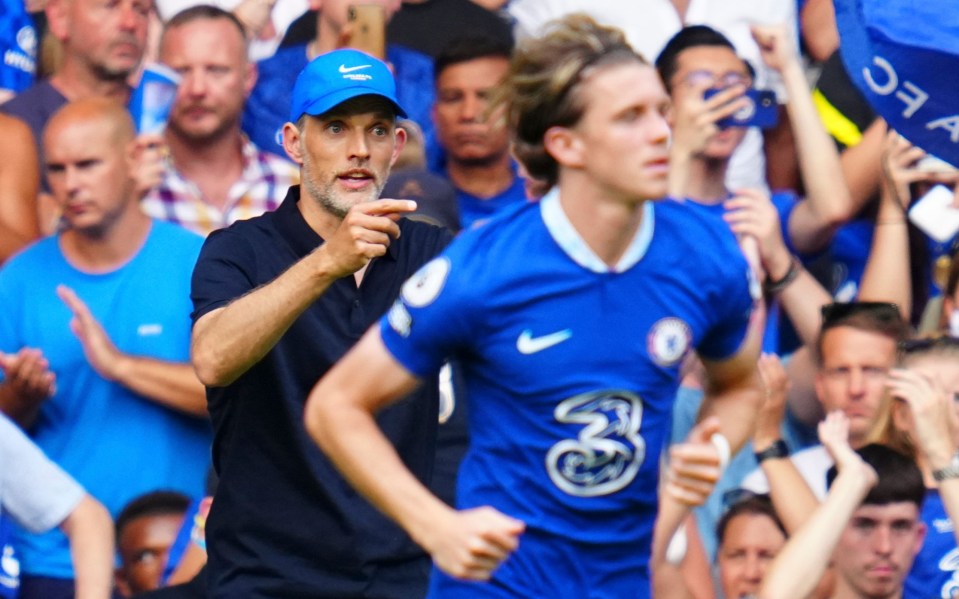 Gallagher only featured a handful of times during Tuchel's Chelsea reign