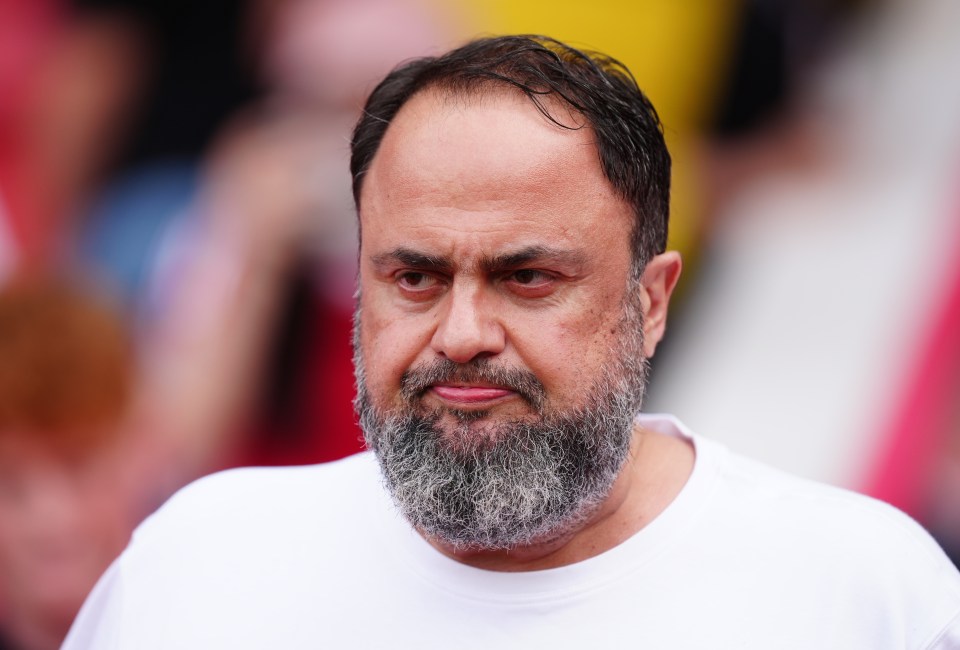 Forest owner Evangelos Marinakis has seen his five-match stadium ban upheld