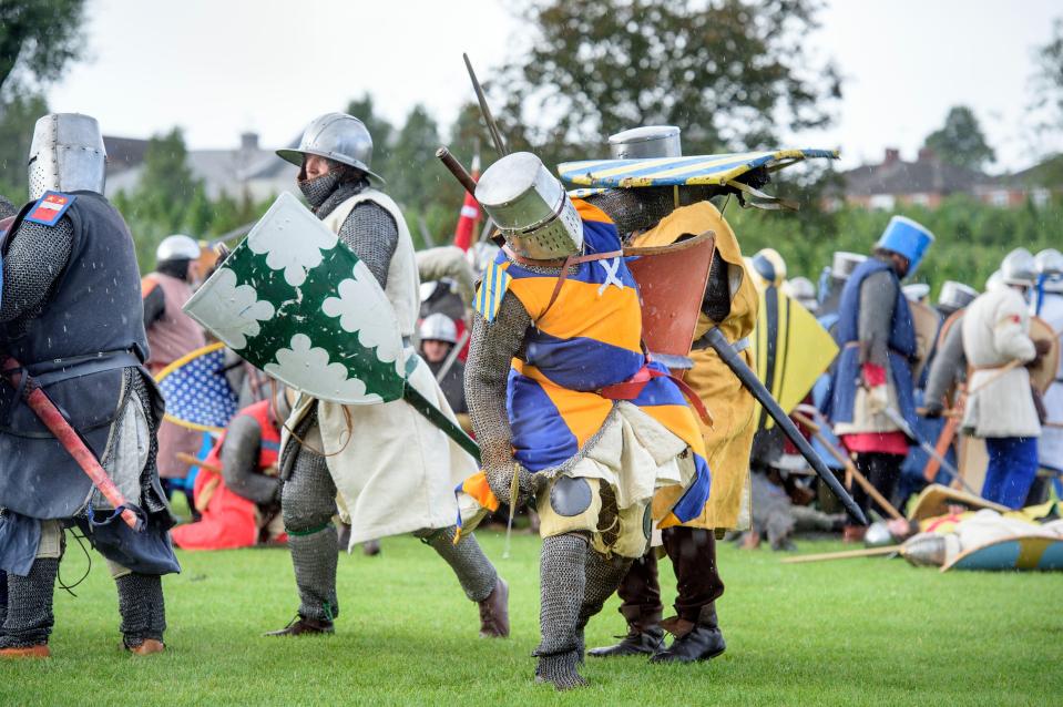 Brits may want to explore Evesham in August when the medieval festival, the Battle of Evesham takes place