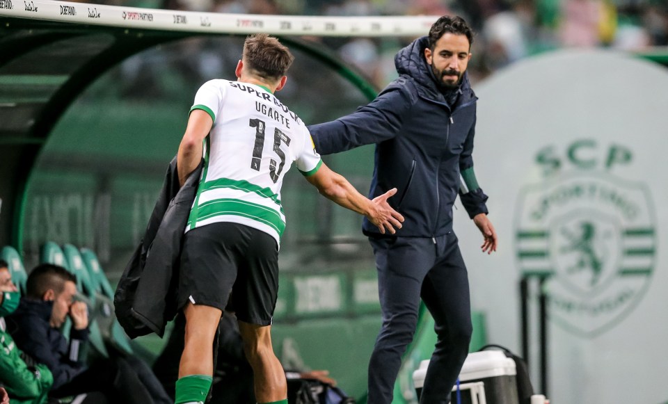 Ugarte played 85 times under Amorim at Sporting Lisbon