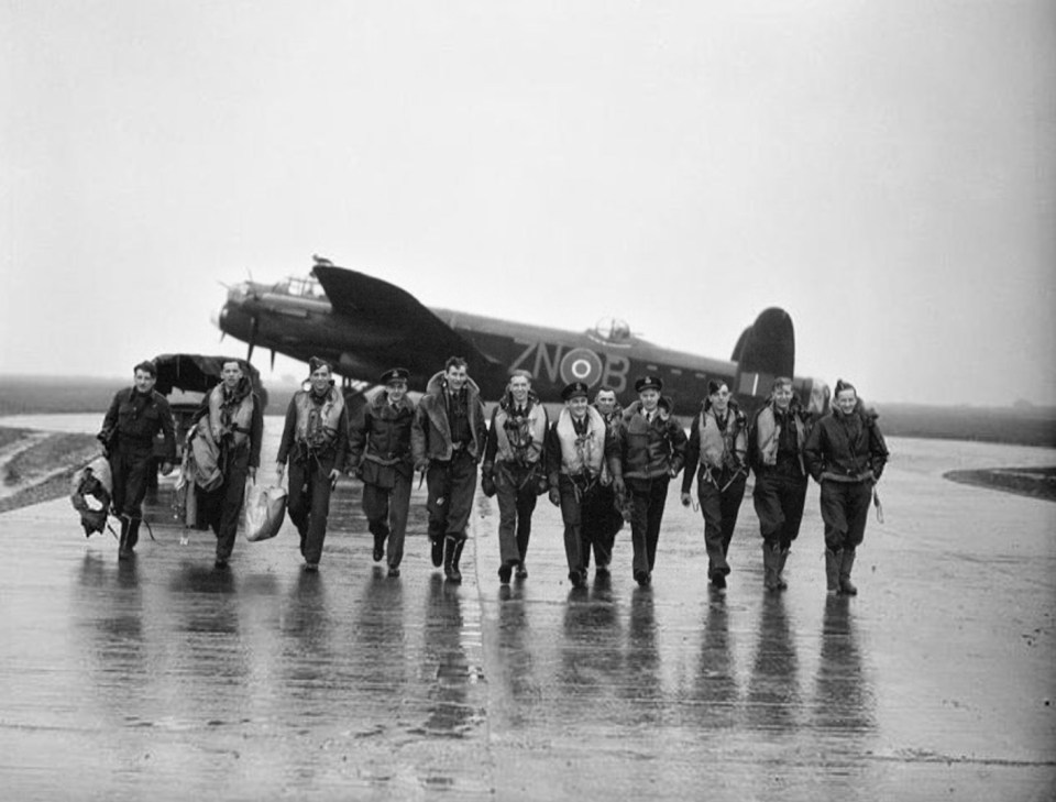 The Lancaster RA508 went missing during a 12 March, 1945, mission to Dortmund