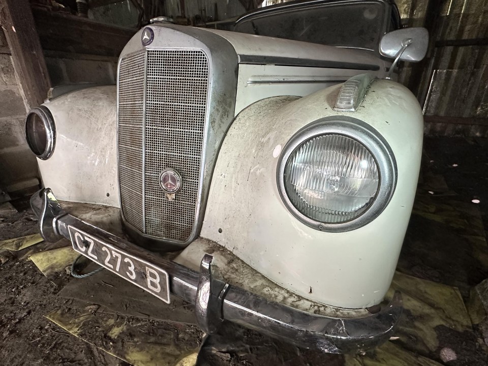 The car sold for £37,000 after sitting in a barn for 40 years