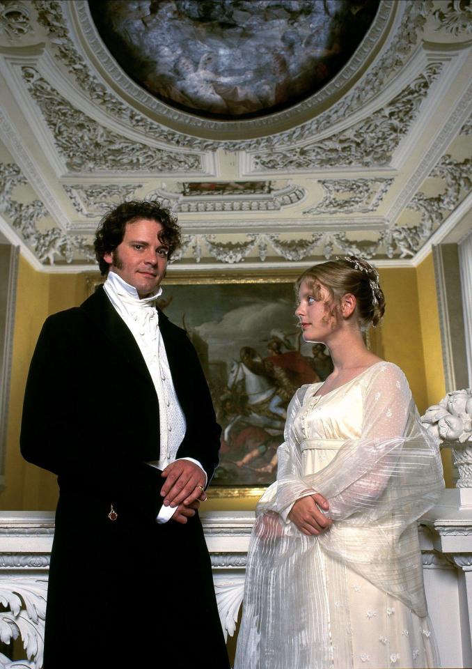 Part of the 1995 series Pride and Prejudice was filmed in the gardens