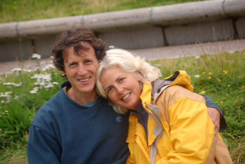 The pair enjoying a trip to Edinburgh in 2007