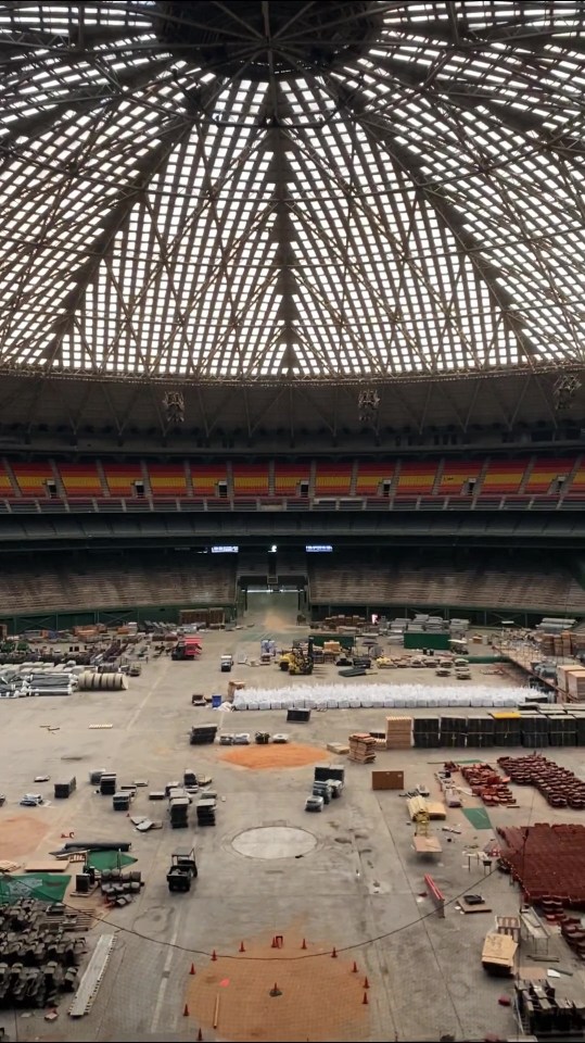 After the Astrodome closed in 2009 it was left abandoned