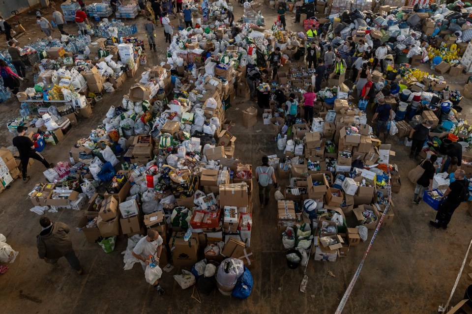 Thousands of volunteers have been sifting through the potentially contaminated mud