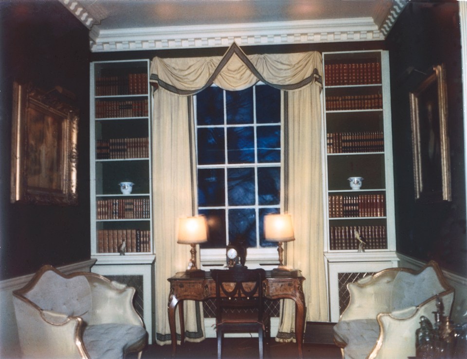 The interior of Lord and Lady Lucan’s family home on Lower Belgrave Street, London