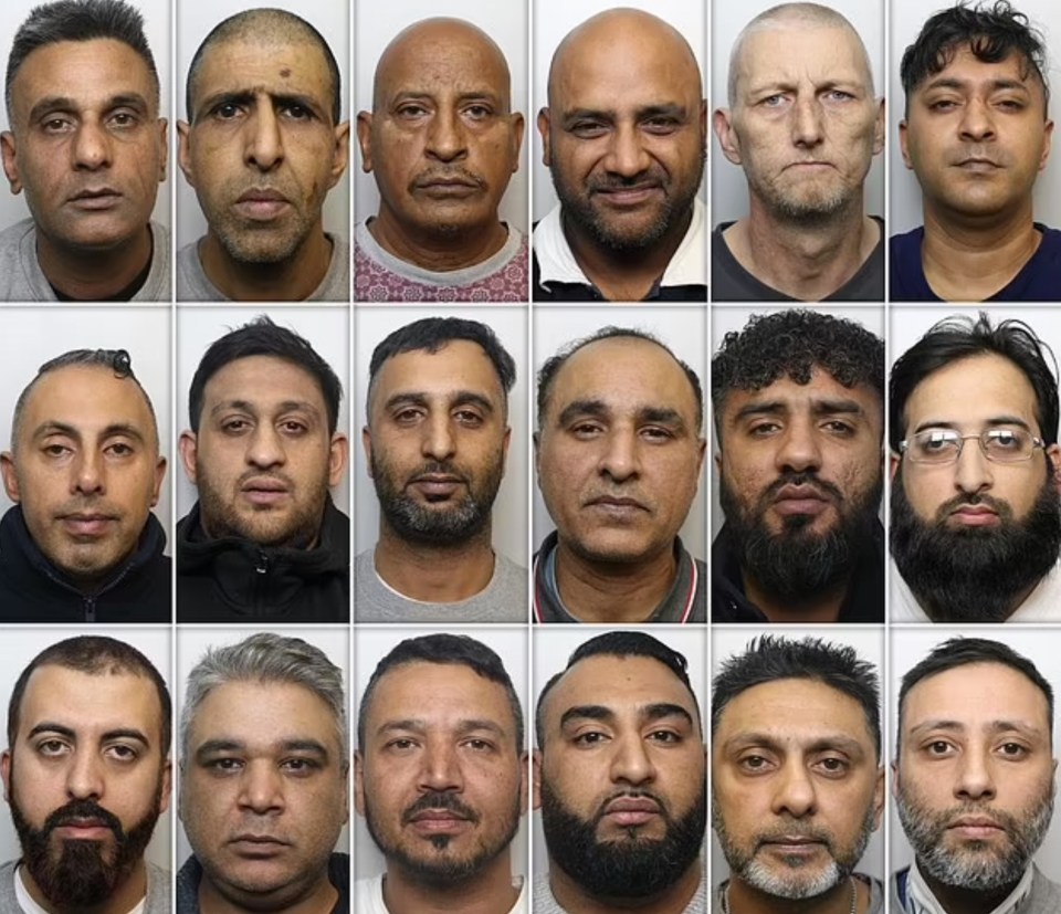 The vile gang have been locked up for a combined 219 years