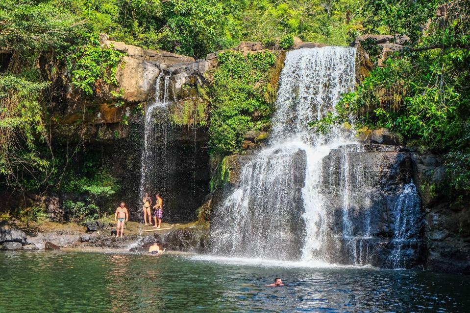 Most of the island activities include hiking and waterfalls