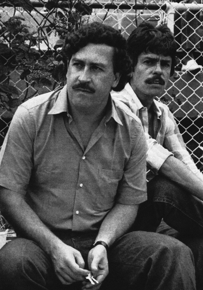 Escobar was languishing in jail when Tomkins plotted to bomb his cell