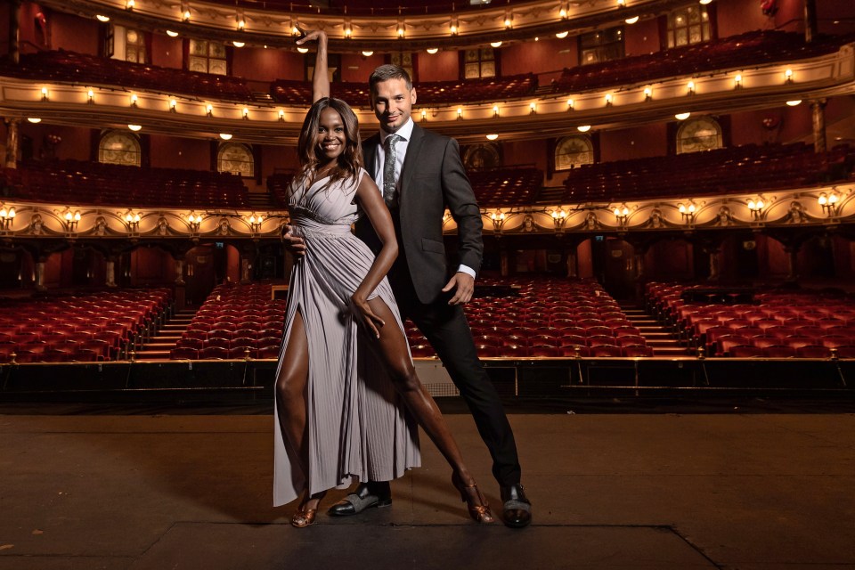  The dancer is married to former Strictly star Oti Mabuse