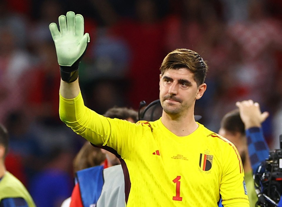 Thibaut Courtois is in talks over a shock Belgium return