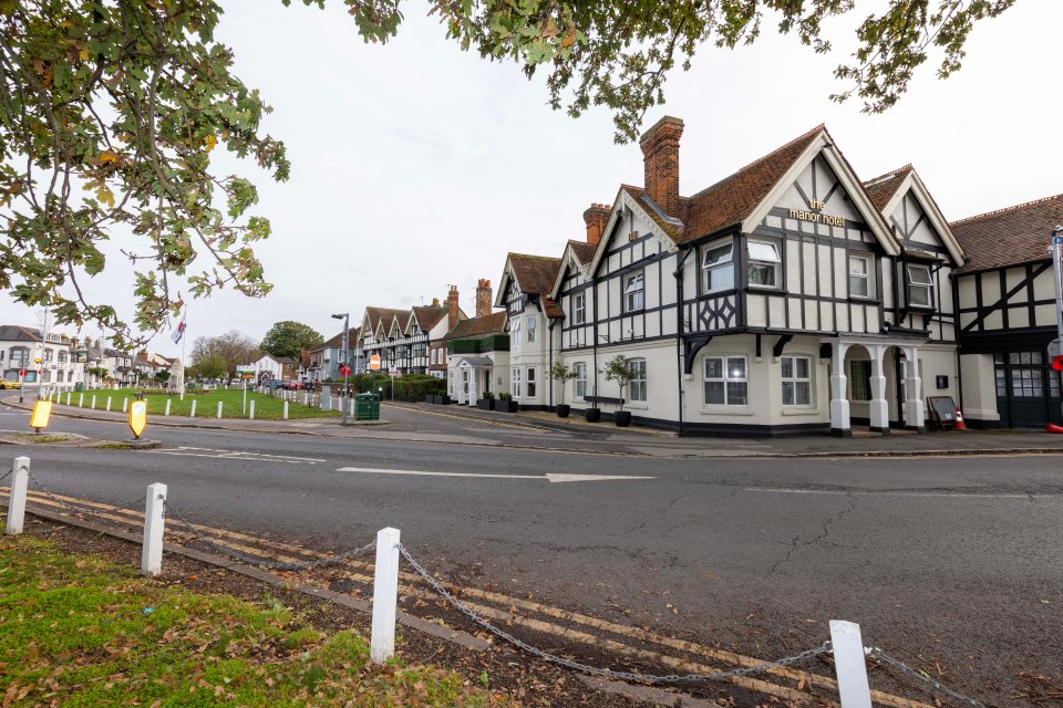 The Royal family frequently drive past the hotel