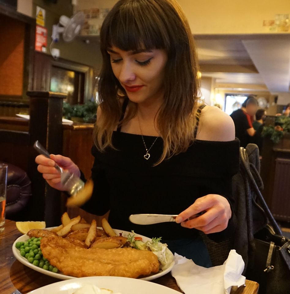 Despite being a 'massive foodie', Shannon found herself unable to eat more than two biscuits a day