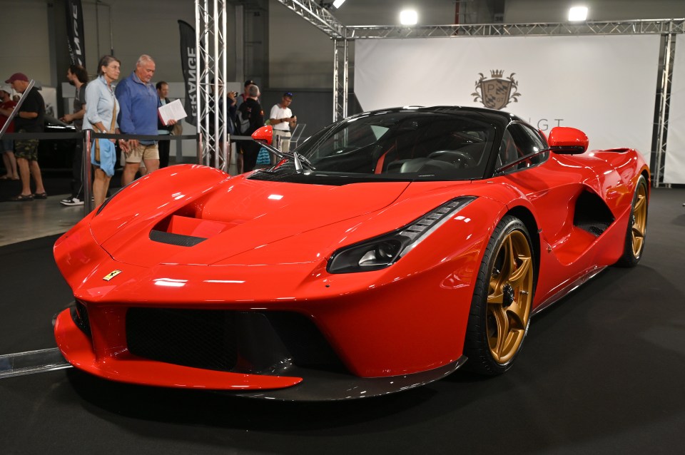 The LaFerrari was the most expensive car to be involved in the collision