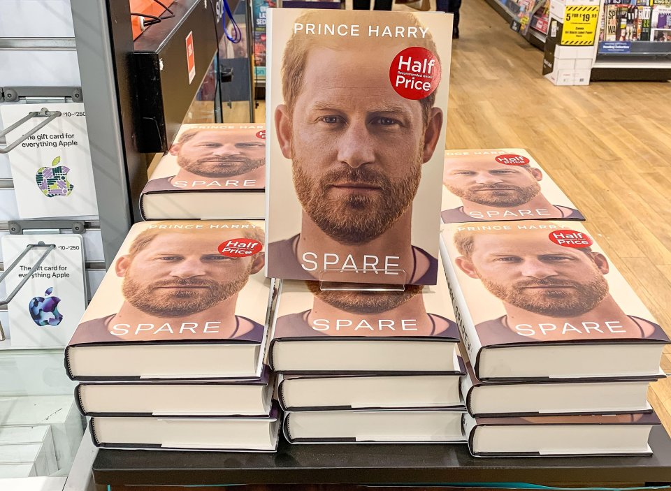 The paperback version of his controversial book Spare was released last month