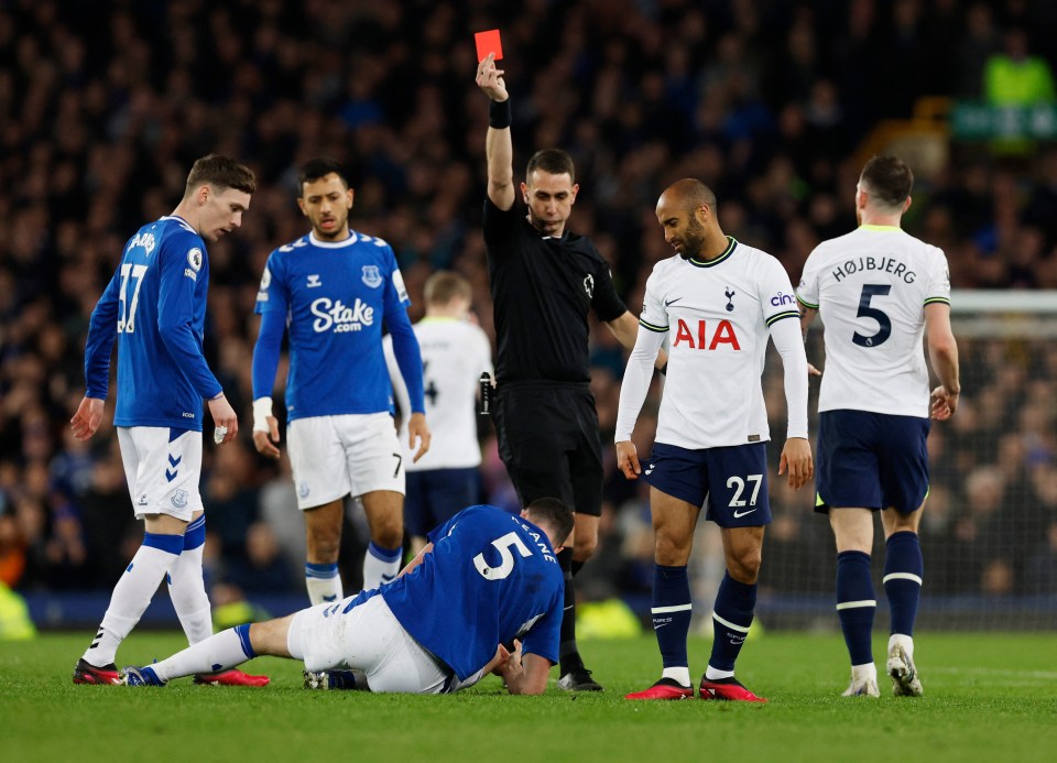 The ref also made derogatory comments about Everton's Goodison Park